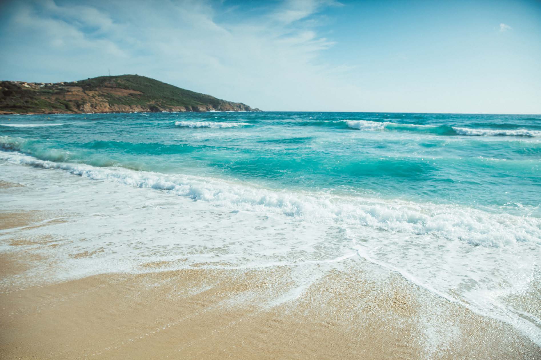 Strand und Meer bei Casa Sulana auf Korsika